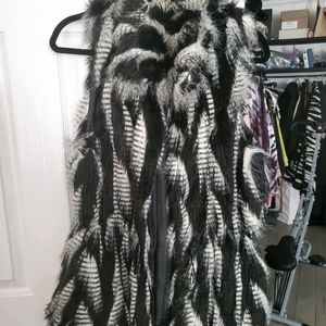 Fun fur vest